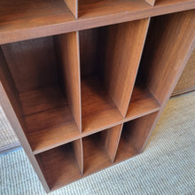 Load image into Gallery viewer, VINTAGE PIGEONHOLE BOOKCASE DISPLAY SHELF