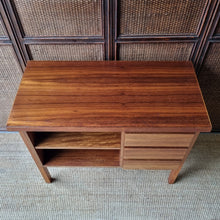 Load image into Gallery viewer, SMALL VINTAGE TEAK CABINET / MEDIA UNIT