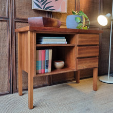 Load image into Gallery viewer, SMALL VINTAGE TEAK CABINET / MEDIA UNIT