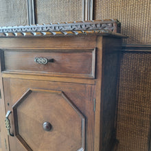 Load image into Gallery viewer, VINTAGE JACOBEAN REVIVAL OAK SIDEBOARD / BUFFET