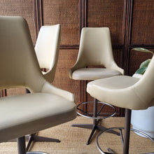 Load image into Gallery viewer, SET OF 4 KENDALL KITCHEN COUNTER SWIVEL STOOLS