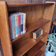Load image into Gallery viewer, MID CENTURY SOLID HARDWOOD BOOKCASE