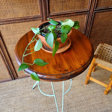 Load image into Gallery viewer, UPCYCLED RUSTIC TABLE PLANT STAND