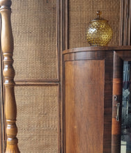 Load image into Gallery viewer, 1930s ART DECO DEMI-LUNE COCKTAIL CABINET
