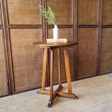 Load image into Gallery viewer, VINTAG SOLID TIMBER OCCASIONAL TABLE
