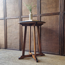 Load image into Gallery viewer, VINTAG SOLID TIMBER OCCASIONAL TABLE