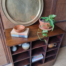 Load image into Gallery viewer, VINTAGE INDUSTRIAL PIGEON HOLE STORAGE POST OFFICE UNIT
