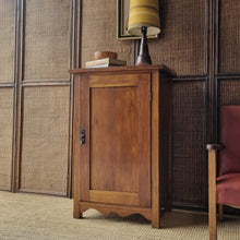 Load image into Gallery viewer, VINTAGE CHILDREN'S WARDROBE WITH PULL-OUT HANGING RAIL