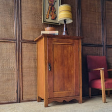 Load image into Gallery viewer, VINTAGE CHILDREN'S WARDROBE WITH PULL-OUT HANGING RAIL
