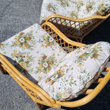 Load image into Gallery viewer, 3 PIECE VINTAGE CANE LOUNGE SETTING