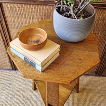 Load image into Gallery viewer, VINTAGE ARTS & CRAFTS SOLID OAK SIDE TABLE