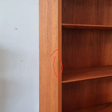 Load image into Gallery viewer, JOHANNES SORTH DANISH TEAK SECRETAIRE BUREAU BOOKCASE FOR BORNHOLMS MØBELFABRIK