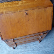 Load image into Gallery viewer, VINTAGE TASMANIAN MYRTLE F. MEYER & CO SECRETAIRE