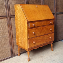 Load image into Gallery viewer, VINTAGE TASMANIAN MYRTLE F. MEYER & CO SECRETAIRE
