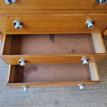 Load image into Gallery viewer, VINTAGE MID CENTURY TALLBOY CHEST OF DRAWERS