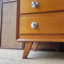 Load image into Gallery viewer, VINTAGE MID CENTURY TALLBOY CHEST OF DRAWERS