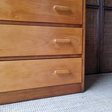 Load image into Gallery viewer, VINTAGE MID CENTURY CHEST OF DRAWERS