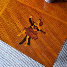 Load image into Gallery viewer, VINTAGE MID CENTURY MARQUETRY COFFEE TABLE