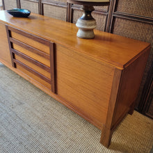 Load image into Gallery viewer, MID CENTURY TEAK SIDEBOARD