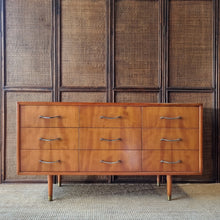 Load image into Gallery viewer, VINTAGE MID CENTURY RELIANCE FURNITURE DRESSER DRAWERS