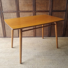 Load image into Gallery viewer, VINTAGE HARDWOOD DINING TABLE BY MELCHAIR