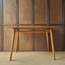 Load image into Gallery viewer, VINTAGE HARDWOOD DINING TABLE BY MELCHAIR