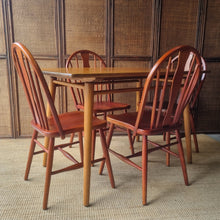Load image into Gallery viewer, VINTAGE HARDWOOD DINING TABLE BY MELCHAIR