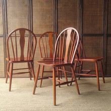 Load image into Gallery viewer, SET OF 4 MID CENTURY DINING CHAIRS BY MELCHAIR