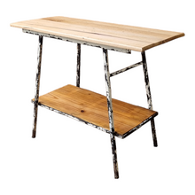 Load image into Gallery viewer, UPCYCLED RUSTIC HALL OR CONSOLE TABLE
