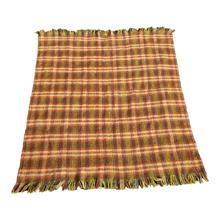 Load image into Gallery viewer, VINTAGE WOOL BLEND THROW RUG BLANKET