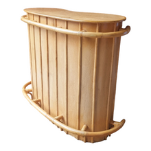Load image into Gallery viewer, VINTAGE CANE TIKI MID CENTURY BAR