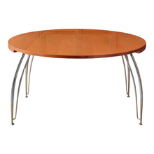 Load image into Gallery viewer, VINTAGE ITALIAN ROUND DROPSIDE DINING TABLE