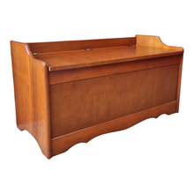 Load image into Gallery viewer, MID CENTURY SOLID MYRTLE BLANKET/ STORAGE BOX