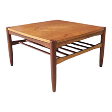 Load image into Gallery viewer, DANISH DELUXE FLIP TOP SQUARE COFFEE TABLE