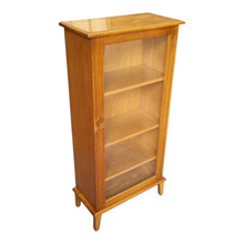 Load image into Gallery viewer, VINTAGE SOLID HARDWOOD DISPLAY CABINET