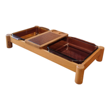 Load image into Gallery viewer, VINTAGE ANCHOR HOCKING PARTY SERVER