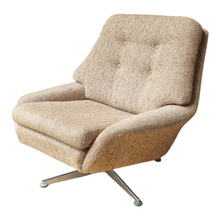 Load image into Gallery viewer, DANISH DELUXE 'NAGILA' SWIVEL ARMCHAIR