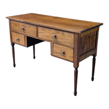 Load image into Gallery viewer, VINTAGE OAK DRESSER HALL TABLE SIDEBOARD
