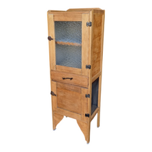 Load image into Gallery viewer, RUSTIC VINTAGE REFURBISHED MEATSAFE STORAGE CABINET PANTRY