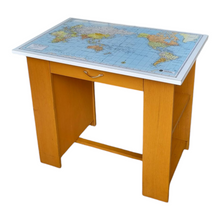 Load image into Gallery viewer, VINTAGE STUDENT'S MAP DESK