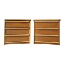 Load image into Gallery viewer, PAIR OF VINTAGE BEDSIDE DRAWERS BY MACROB FURNITURE