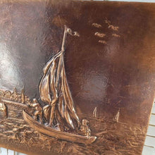 Load image into Gallery viewer, VINTAGE COPPER RELIEF ART