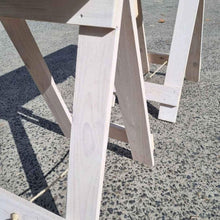 Load image into Gallery viewer, ONE OF A KIND TRESTLE TABLE