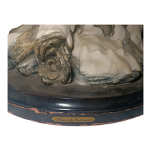 Load image into Gallery viewer, Eagle Statue Resin Glass Eyes on Wood Base 65cm Fine Art Collection