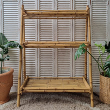 Load image into Gallery viewer, BAMBOO FOLDING SHELF/ ROOM DIVIDER #1