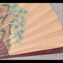 Load image into Gallery viewer, Decorative Chinese Peacock Fan
