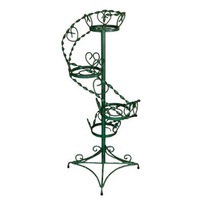 Vintage wrought iron plant stand