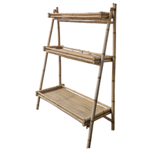 Load image into Gallery viewer, BAMBOO FOLDING SHELF/ ROOM DIVIDER #2
