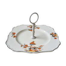 Load image into Gallery viewer, J&amp;G Meakin cake stand cake plate &#39;Sunshine&#39; pattern
