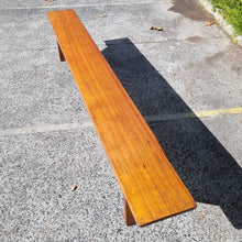 Load image into Gallery viewer, VINTAGE BACKLESS &#39;FORM&#39; BENCH SEAT PEW

